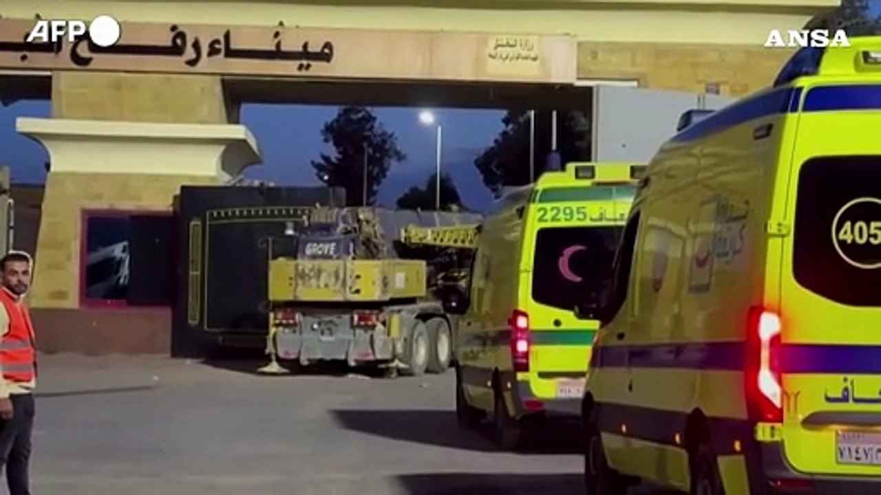 Gaza, il valico di Rafah riaperto in entrata e in uscita