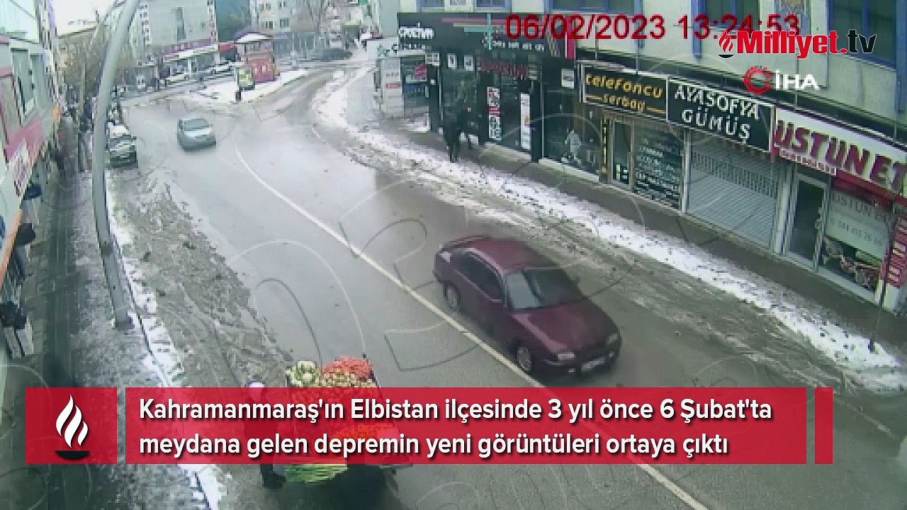 Depremin merkez üssü Elbistan'da yeni görüntü! Korku, panik ve çaresizlik