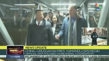 Uruguayan president Yamandu Orsi begins official visit to China focused on bilateral cooperation
