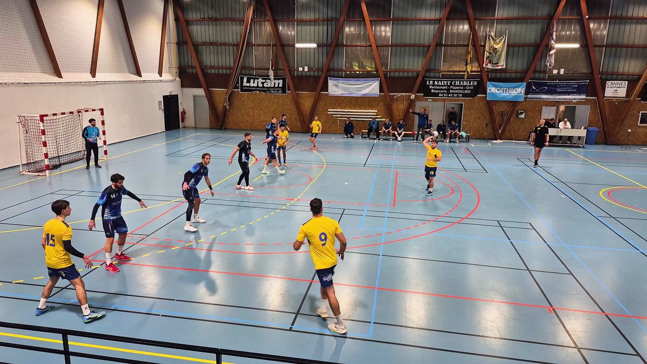 Coupe de France 3ème tour - Vence vs Cagnes EP.1 #handball