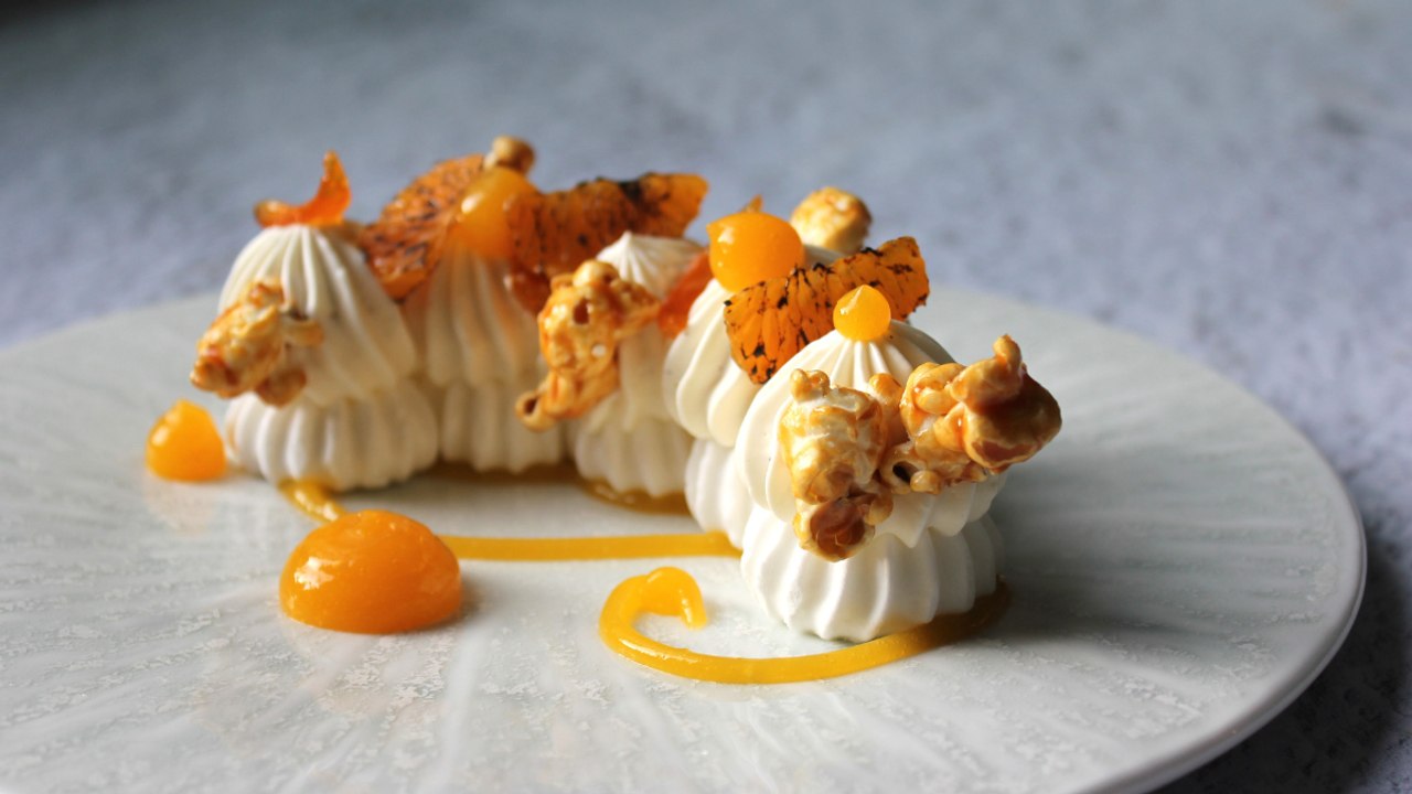 Clémentine, kumquat, crème citronnée