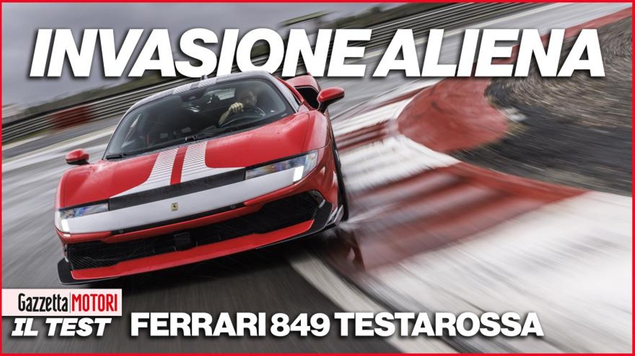 Ferrari 849 Testarossa: 1050 Cv, turbo giganti. La Ferrari più tecnologica e guidabile