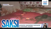 Babae, patay matapos umanong saksakin ng 63 beses ng kanyang asawa | Saksi