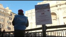 La Fontana di Trevi da oggi a pagamento per i turisti