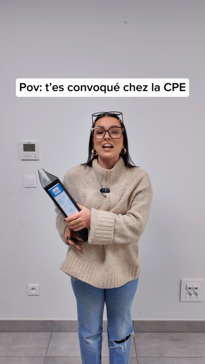 Puis elle vient te chercher devant tout la classe en plus la CPE !