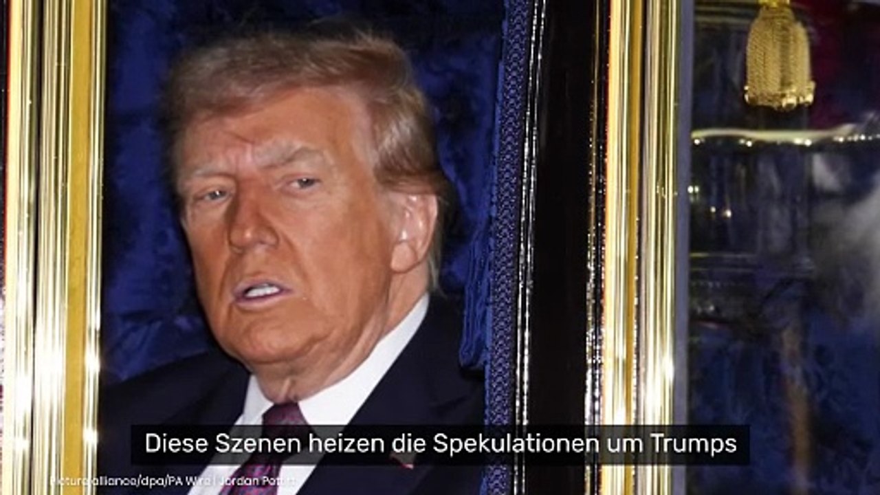 Donald Trump: 'Irgendetwas stimmt ganz und gar nicht' - neue Aufnahmen sorgen für Entsetzen