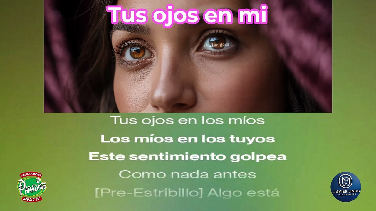 TUS OJOS EN MI AUTOR JAVIER LINDO M.