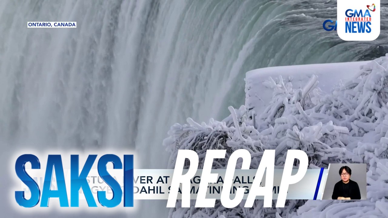 Saksi: (Part 3) Niagra Falls, nagyelo; LPA sa labas ng PAR; Bata, nag-ala Adamus sa tabing-dagat | Saksi