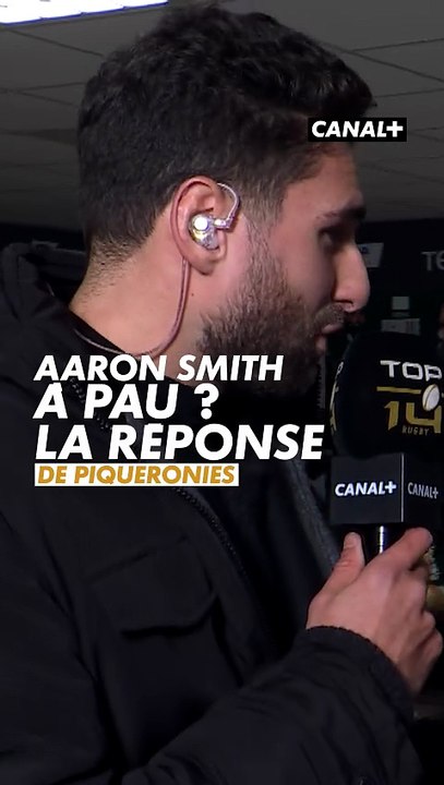 Sébastien Piqueronies répond à la rumeur de l’arrivée d’Aaron Smith à Pau 🎙️