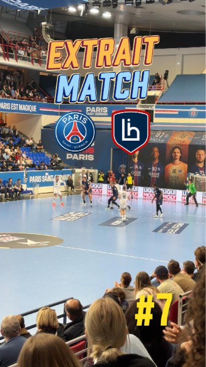 Extrait PSG Vs Limoges ! #7 #Handball #LNH #PSG