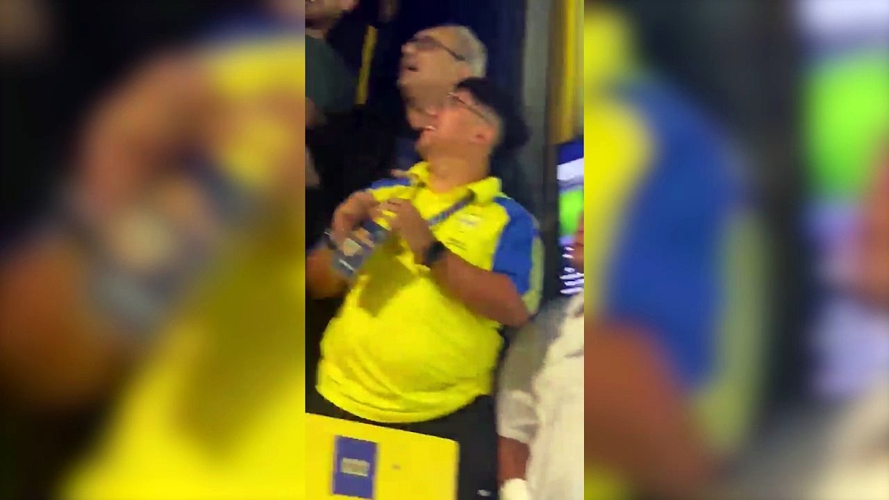 Willem Dafoe visitó la Bombonera