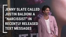 ‘The Most Intense Narcissist’: Justin Baldoni Is Slammed By 'It Ends With Us’' Jenny Slate In Leaked Texts