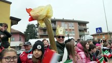 la fiaccola olimpica "riscalda" Alzano e Nembro