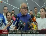 Sucre | Ministro Loyo anunció plan estratégico para impulsar la pesca industrial de Venezuela