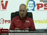 Secretario general del PSUV: Nadie nos sacará de la lucha por una patria socialista