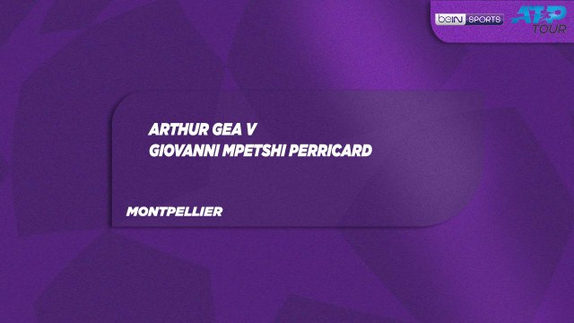 A. Gea vs. G. Mpetshi Perricard Match Highlights Montpellier February 02, 2026
