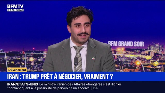 Il est hors de question que le moindre accord soit signé sans que la population civile iranienne soit prise en considération , espère Kian Habibian, co-fondateur de We are Iranian Students