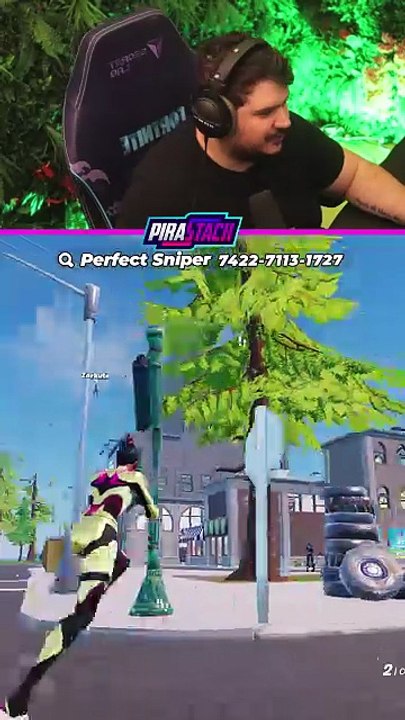 C'est donc ça de savoir one tap facilement ? Map : Perfect Sniper One Shot#pirastack #fortnite #mapfortnite