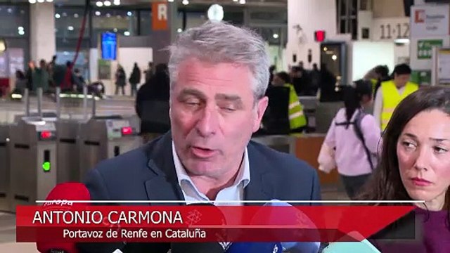 Rodalies mantendrá este martes la misma oferta ferroviaria que el lunes