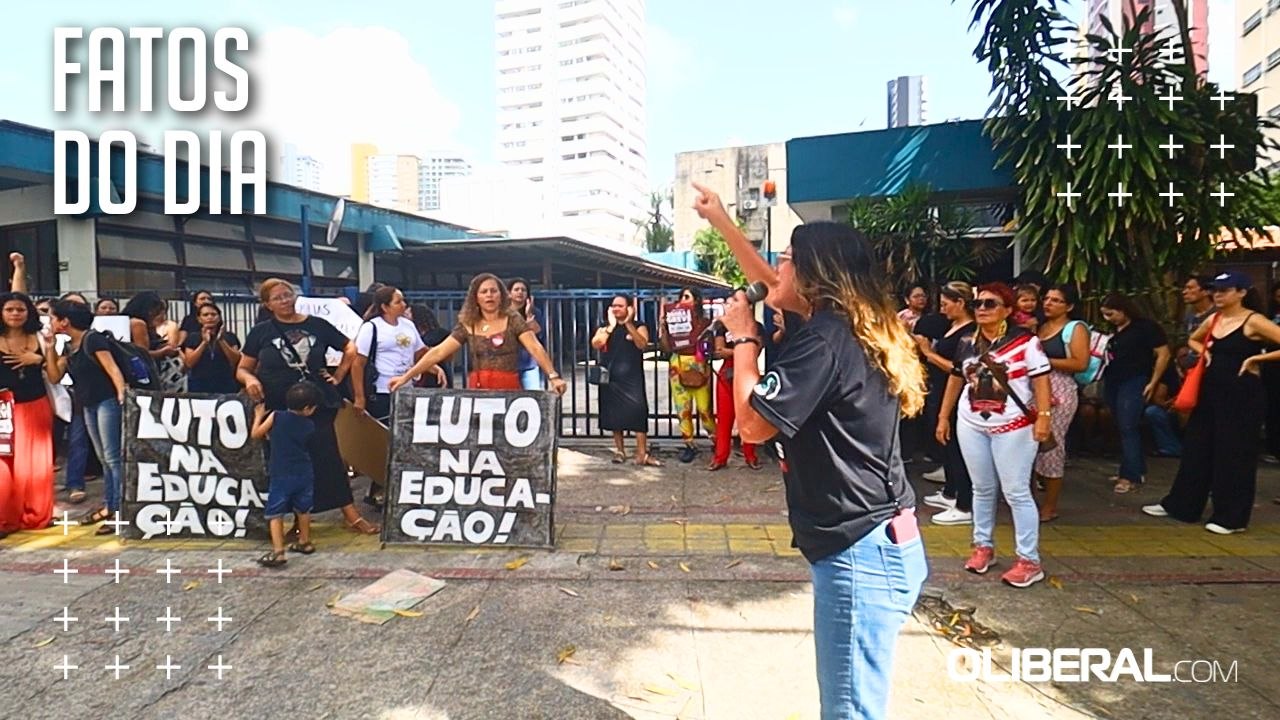Pais e responsáveis se unem a professores em novo ato pela educação em Belém