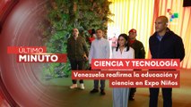 Pdta. (E) recorrió instalaciones de la Expo Niños en el Espacio y Expo Simón de Niño a Libertador