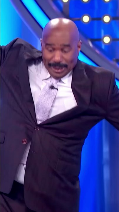 Steve Harvey Slams His Card After This Family Feud Answer