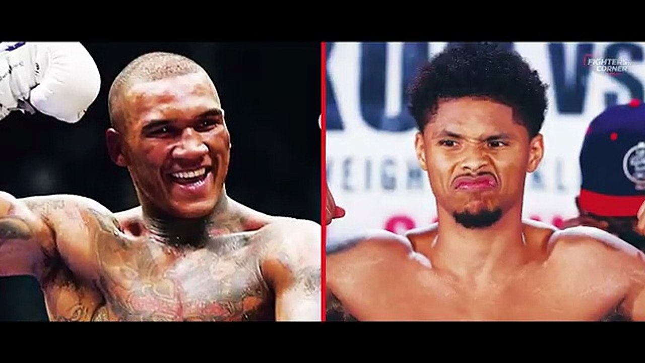 “YOU ARE TRASH!” Shakur Stevenson CONFRONTS Conor Benn On LIVE After Teofimo Lopez Fight Win