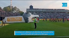 Gimnasia 3-1 Aldosivi: el informe de Facundo Ache tras el triunfo del Lobo en el Bosque