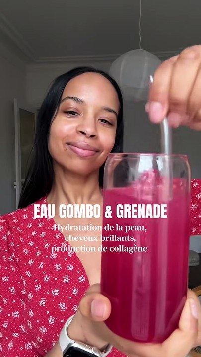 Eau de gombo et grenade