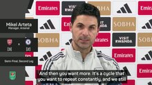 'A cycle that you want to repeat constantly' - Arteta on Arsenal trophy hunt
