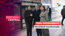 Inauguran último tramo del tren interurbano 