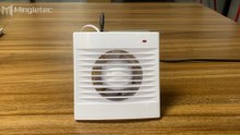 Mingletec 4 inch exhaust fan with remote control #mingletec #BLDCfan #cantonfair #industrialfan #householdfan #exhaustfan #ventilation #blower #ductfan #coolingfan #factory #manufacturer #fyp