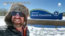 Melting begins after record-setting bomb cyclone in the Carolinas