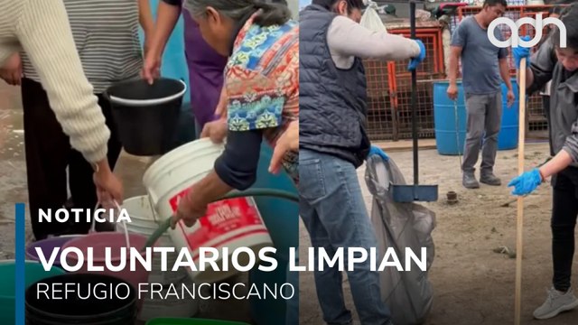 Así fue la limpieza del predio del Refugio Franciscano con decenas de voluntarios