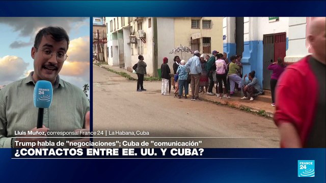 Trump habla de negociaciones con Cuba y La Habana de conversaciones