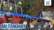 Truck, bumangga sa gilid ng bundok mataas mawalan ng preno; driver, patay habang kritikal ang pahinante | Balitanghali