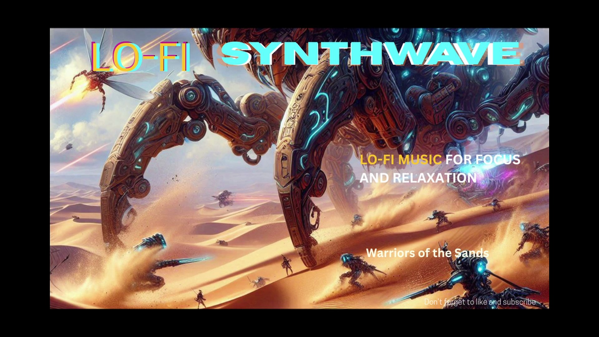 ⁣WARRIORS OF THE SANDS Lofi-Synthwave Music