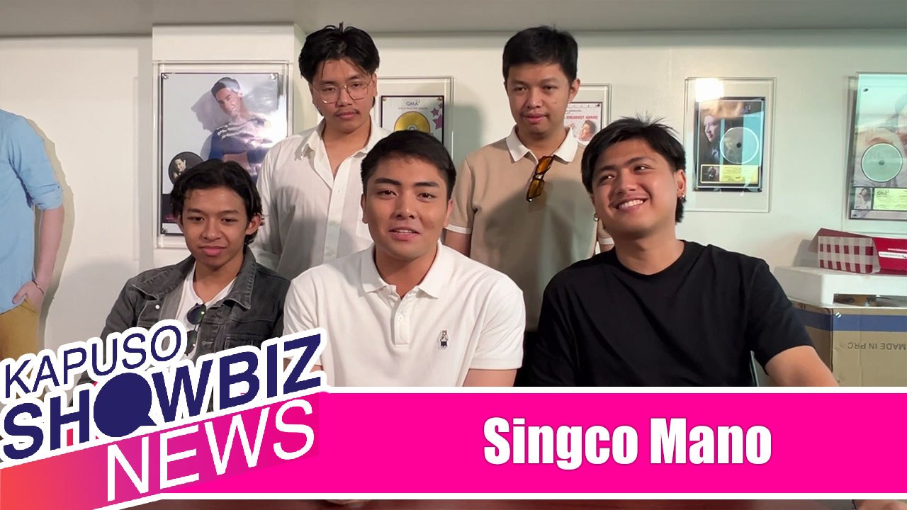 Kapuso Showbiz News: Singco Mano celebrates new chapter with AltG Records