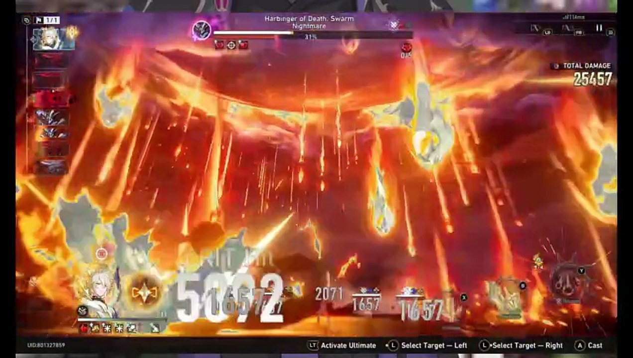 Honkai Star Rail gameplay  patch 3.8 boss battle #firefly  #dahlia  #hsr #mainstory