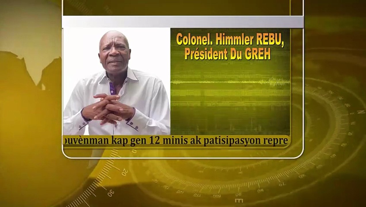 Colonel Himmler REBU kontinye pwopoze yon jij nan lakou kasasyon pou vin dirije peyi a