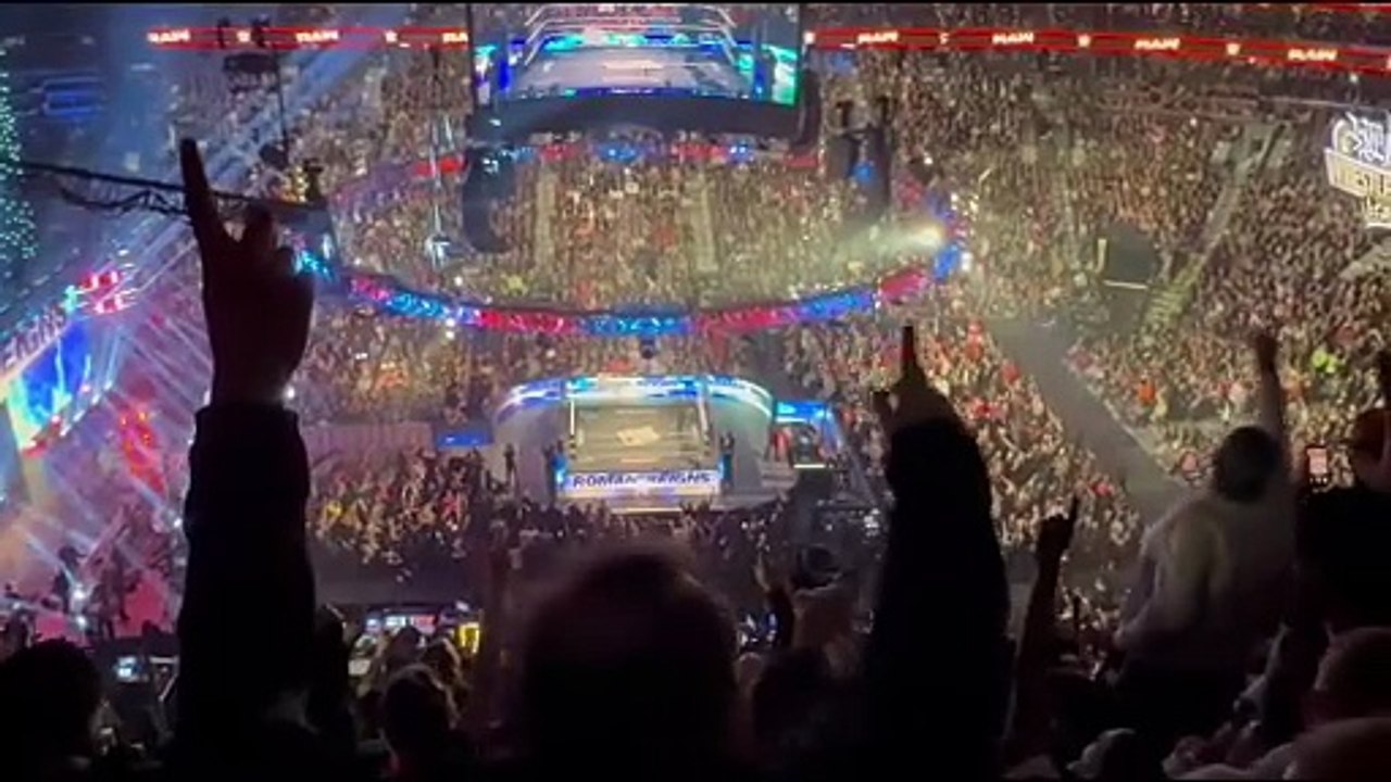 Roman Reigns Challenges CM Punk for WrestleMania  - WWE Raw 2/2/2026