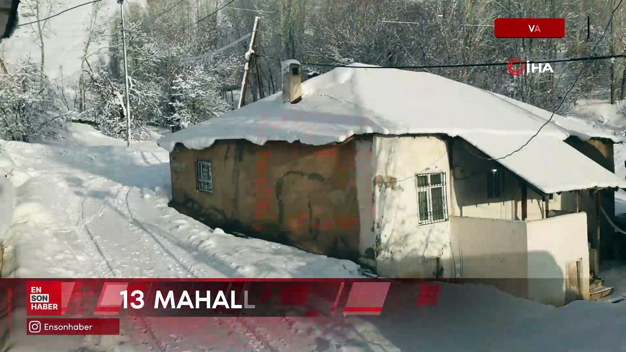 Van'da 13 yerleşim yerine ulaşım sağlanamıyor