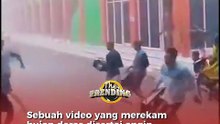 Video Viral, Detik-Detik Angin Kencang Terjang Pesantren di Mojokerto