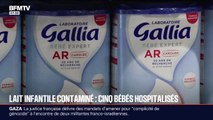 Rappels de laits infantiles: cinq bébés hospitalisés