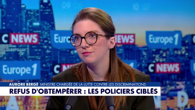 Aurore Bergé sur les refus d'obtempérer : «Il faut réaffirmer l'ordre républicain»