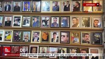Adıyaman'da deprem şehitlerinin fotoğraflarını çay ocağına astı
