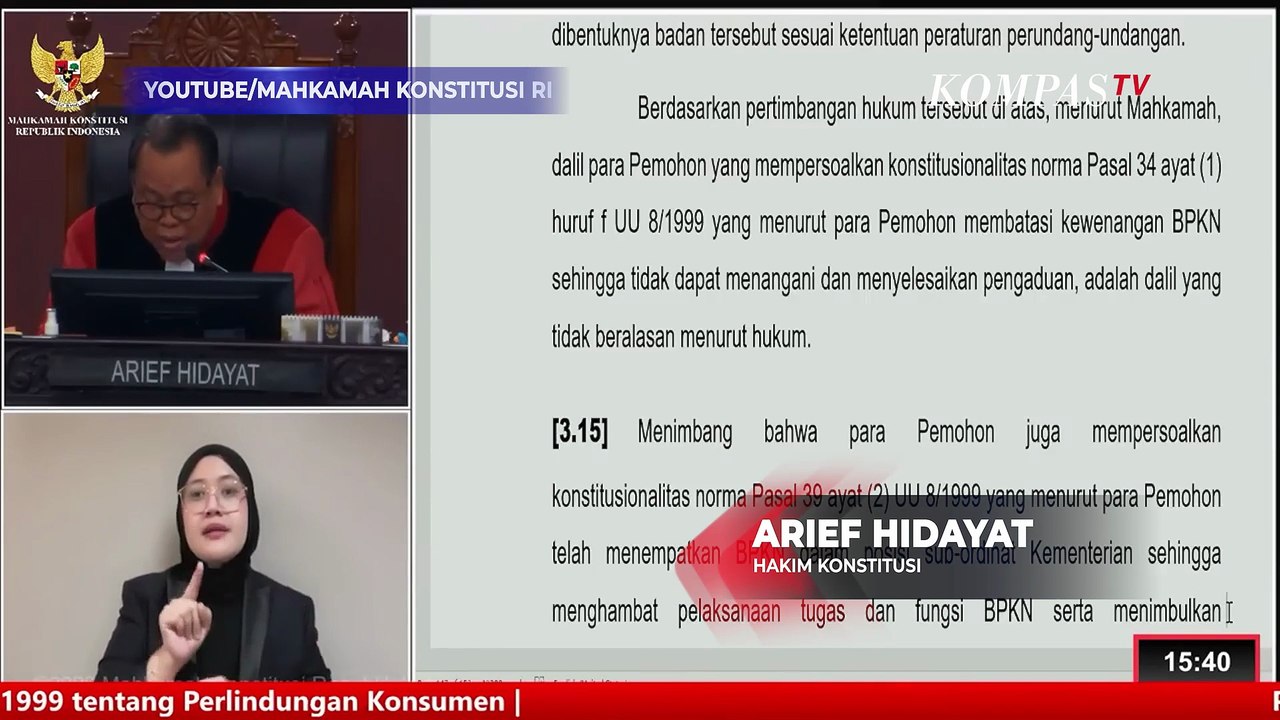 Ketua MK Suhartoyo Menangis di Sidang Terakhir Arief Hidayat