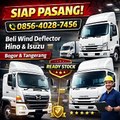 SIAP PASANG! 0856-4028-7456 Beli Wind Deflector Hino & Isuzu di Bogor Tangerang