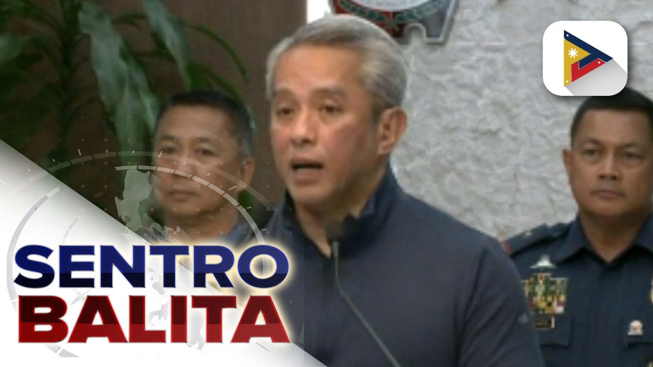 Pagpatay sa isang pulis at kanyang anak, ‘case closed’ na ayon kay DILG Sec. Remulla; asawa ng biktima na isa ring pulis, hindi pa abswelto ayon sa kalihim | ulat ni Ryan Lesigues