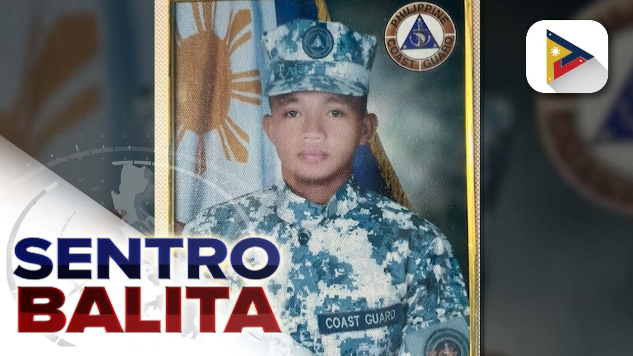 Kabayanihan ng miyembro ng PCG na nasawi sa paglubog ng MV Trisha Kerstin 3, binigyang pugay ng DOTr
